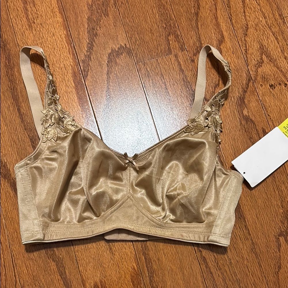 Dominique Tan Structured Cup Bra with Adjustable Straps